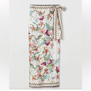 NWT H&M Floral Print Sarong O/S